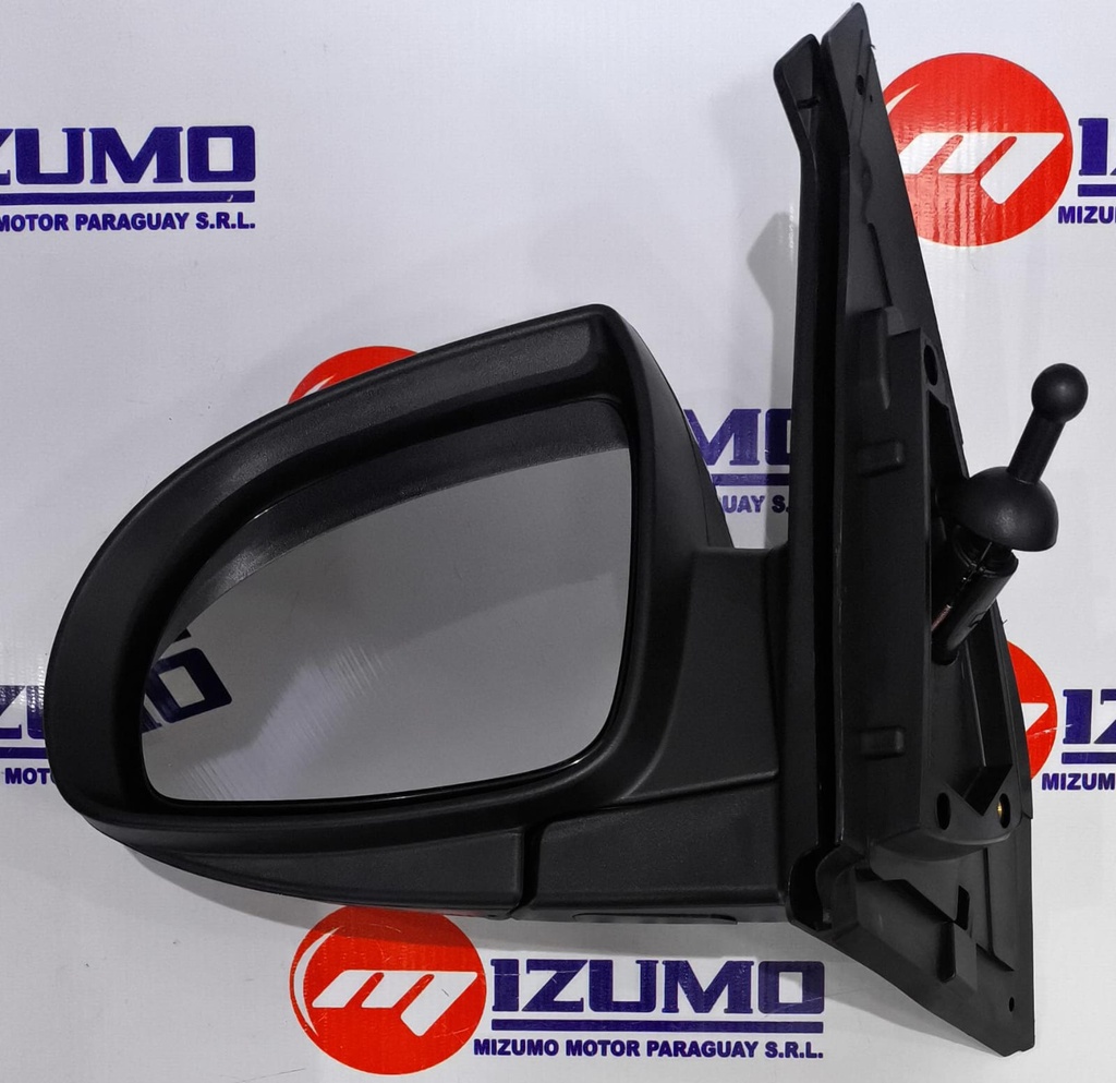 ESPEJO EXTERIOR MANUAL LH NEGRO C/ CONTROL