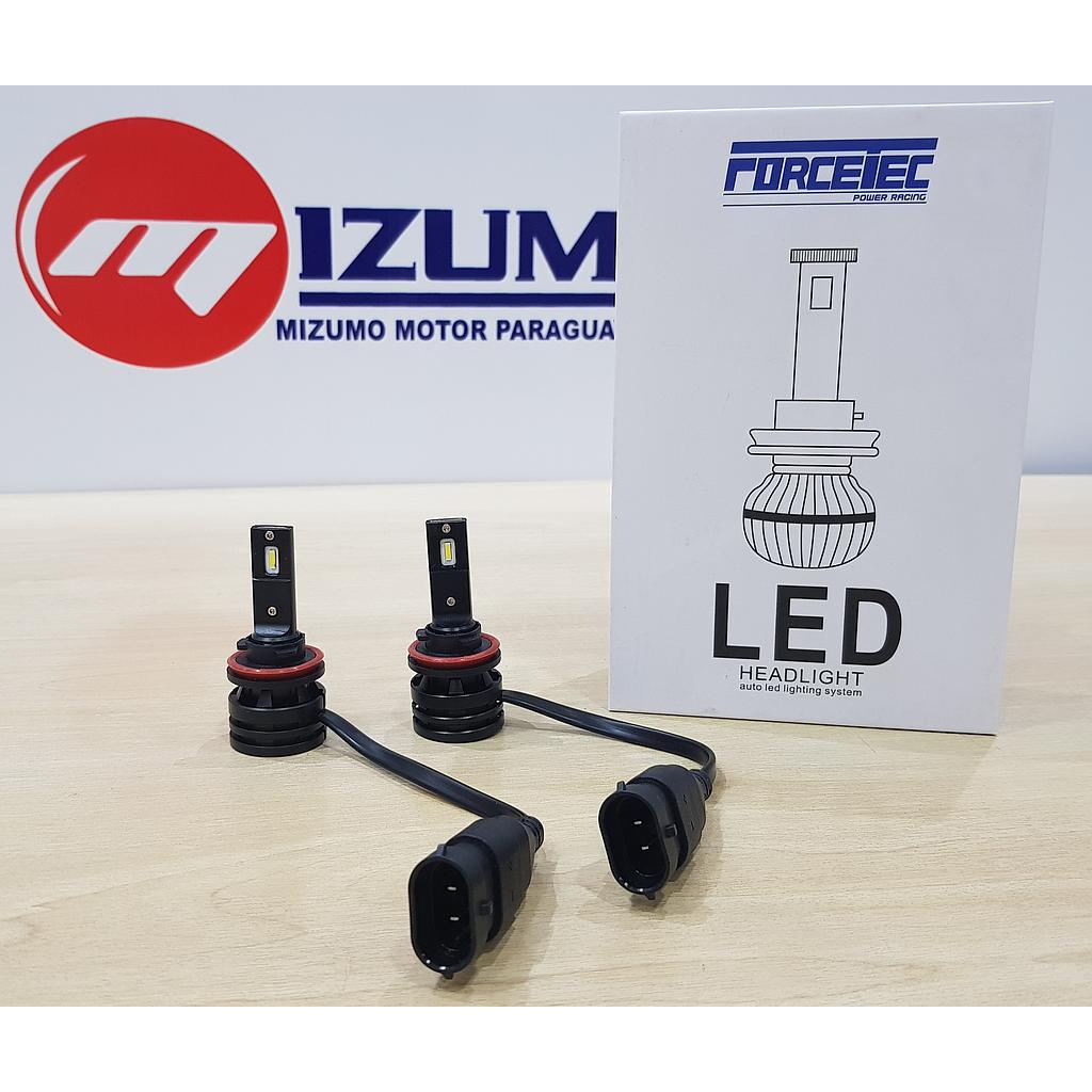 KIT FOCO LED H11 22W 12-24V 6000K 2000LM