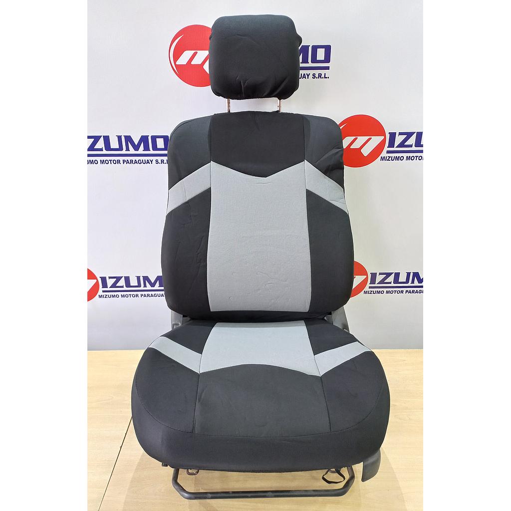 CUBRE ASIENTO NEGRO/GRIS