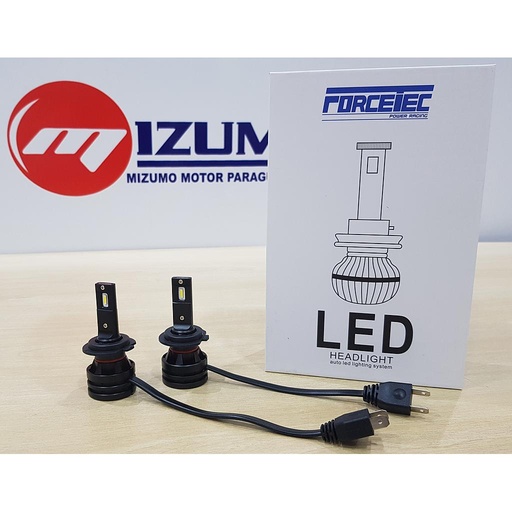 KIT FOCO LED H7 22W 12-24V 6000K 2000LM