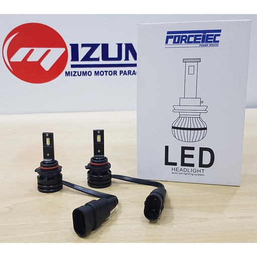 KIT FOCO LED 9006 22W 12-24V 6000K 2000LM