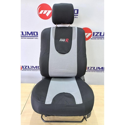 CUBRE ASIENTO NEGRO/GRIS