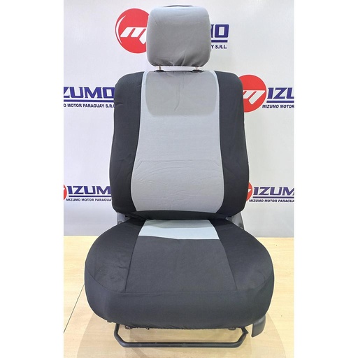 CUBRE ASIENTO NEGRO/GRIS